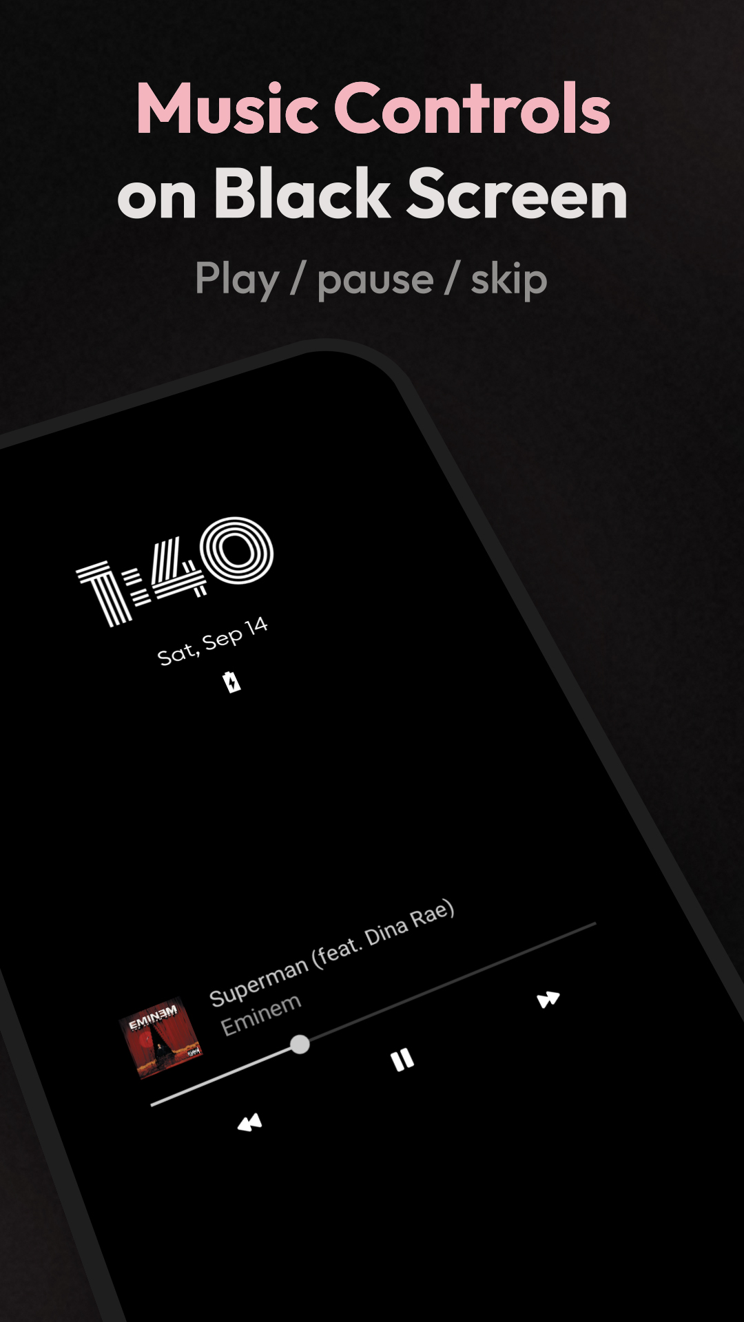 اسکرین شات 7 برنامه Black Screen: video screen off