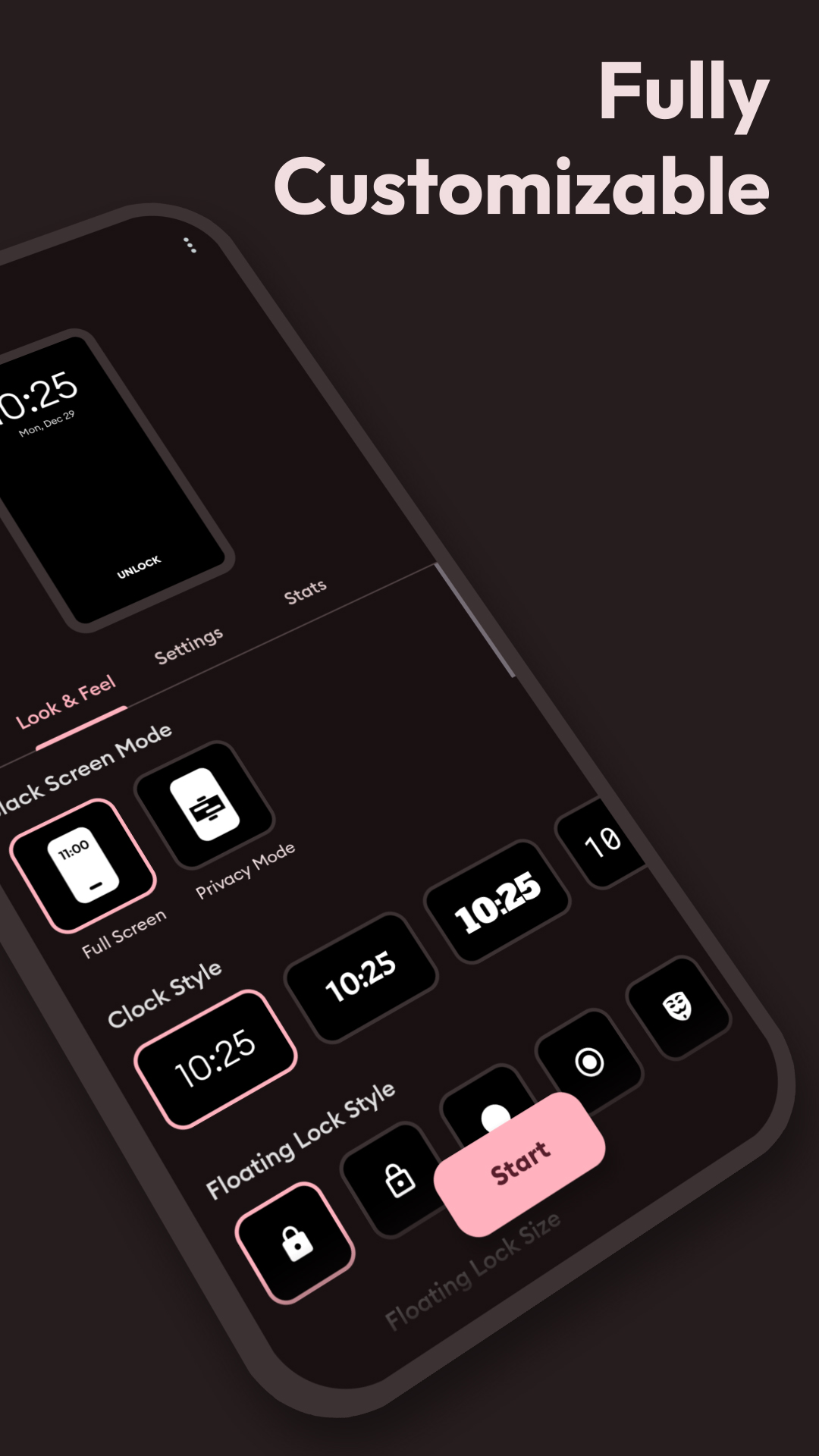 اسکرین شات 8 برنامه Black Screen: video screen off