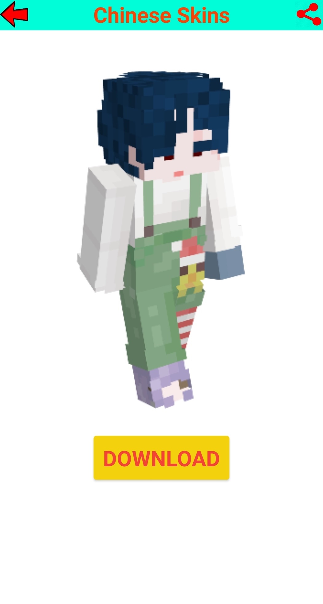 اسکرین شات 4 برنامه Chinese skins for minecraft