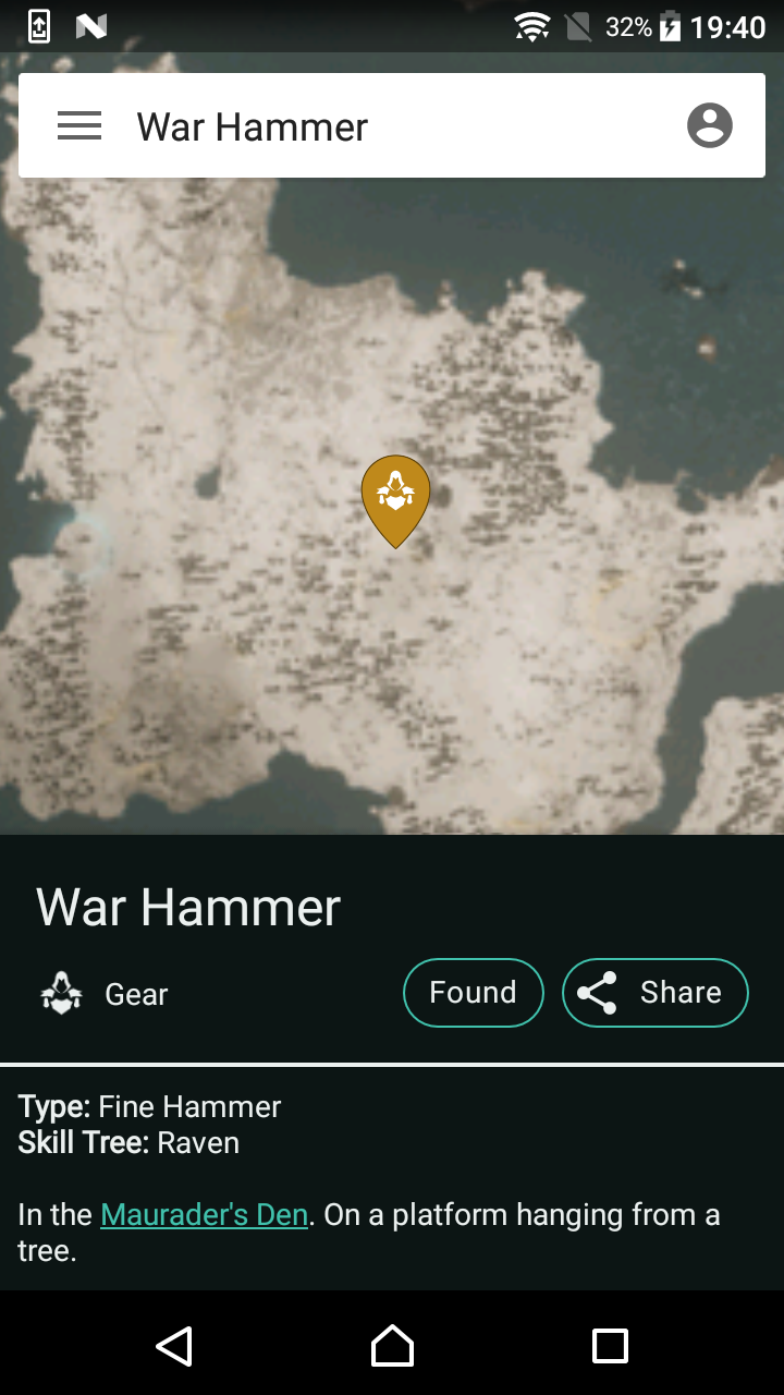 اسکرین شات 4 برنامه MapGenie: AC Valhalla Map