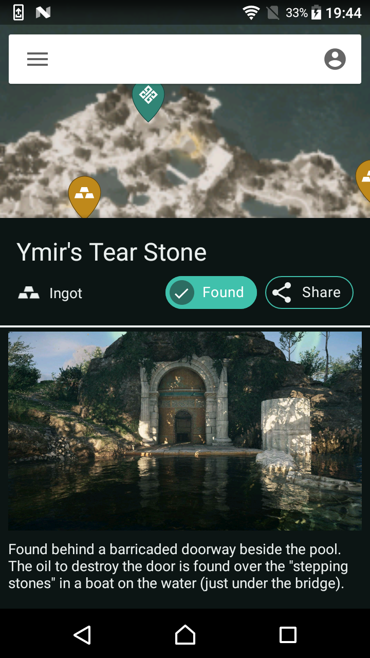اسکرین شات 7 برنامه MapGenie: AC Valhalla Map