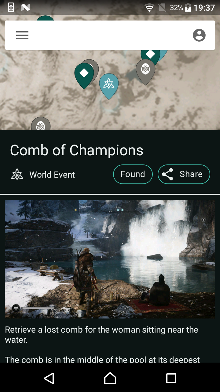 اسکرین شات 2 برنامه MapGenie: AC Valhalla Map