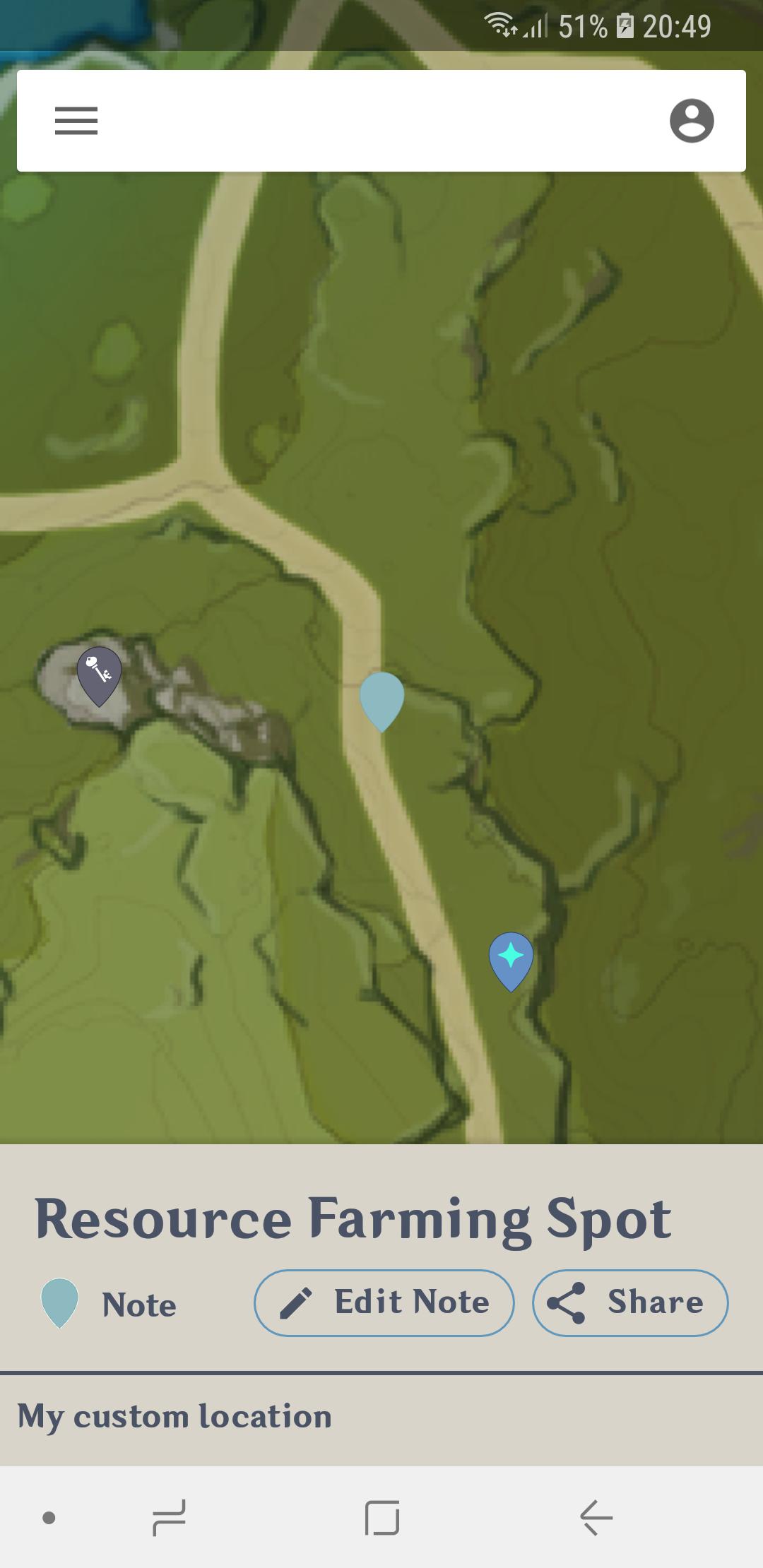 اسکرین شات 5 برنامه MapGenie: Genshin Impact Map