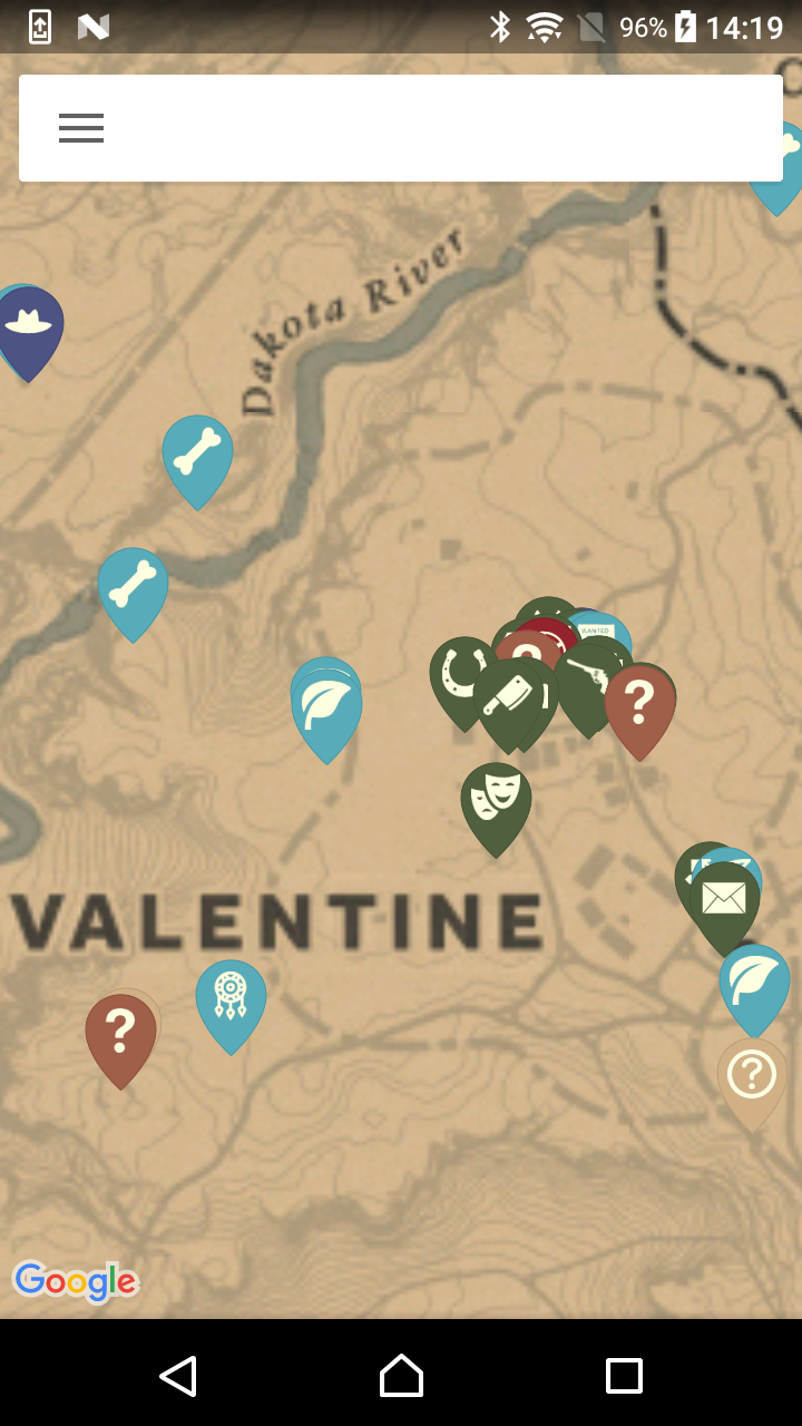 اسکرین شات 1 برنامه MapGenie: RDR2