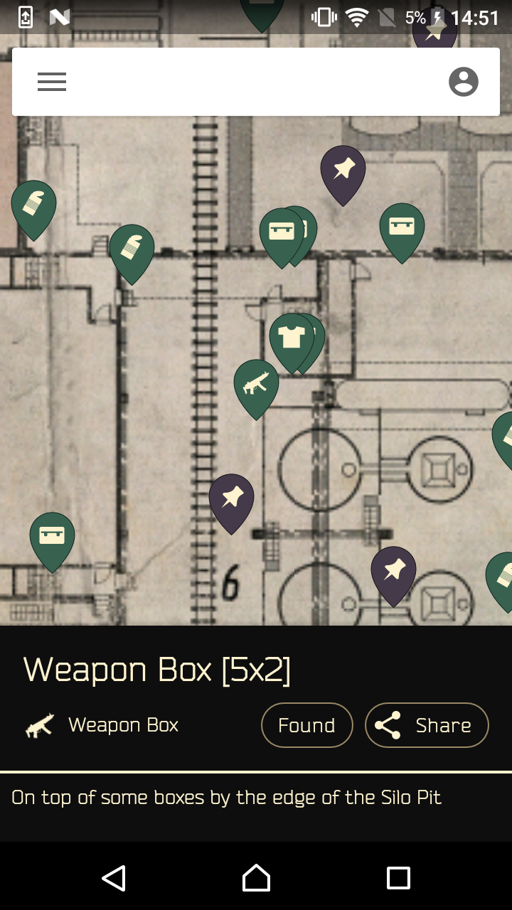 اسکرین شات 6 برنامه MapGenie: Escape From Tarkov M