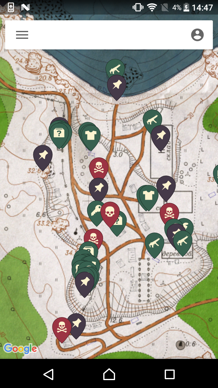 اسکرین شات 1 برنامه MapGenie: Escape From Tarkov M
