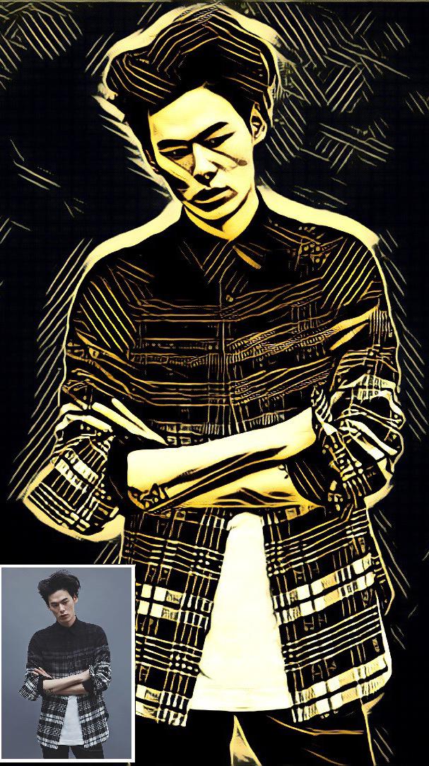 اسکرین شات 3 برنامه Painnt - Pro Art Filters