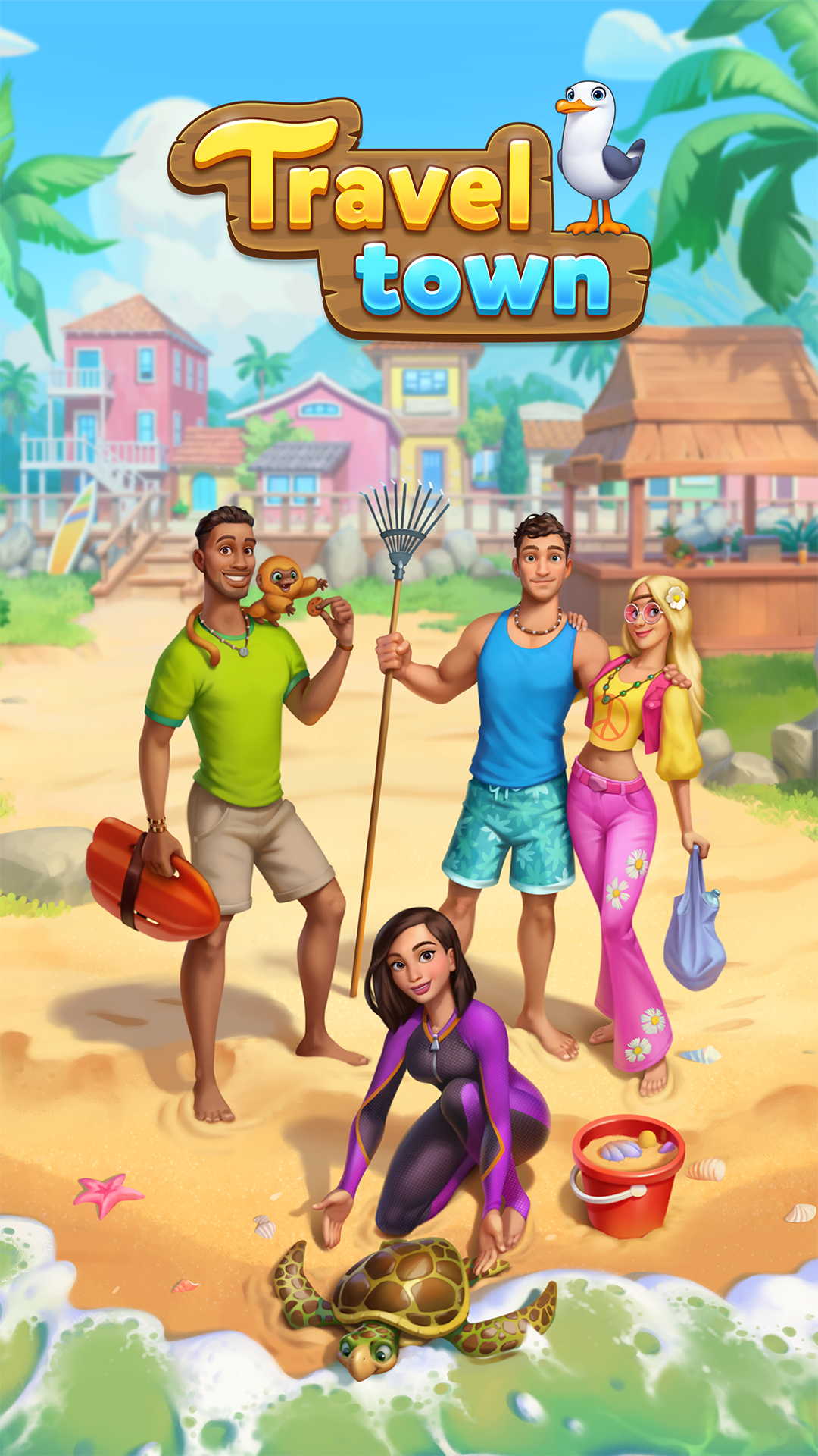 اسکرین شات 8 بازی Travel Town - Merge Adventure