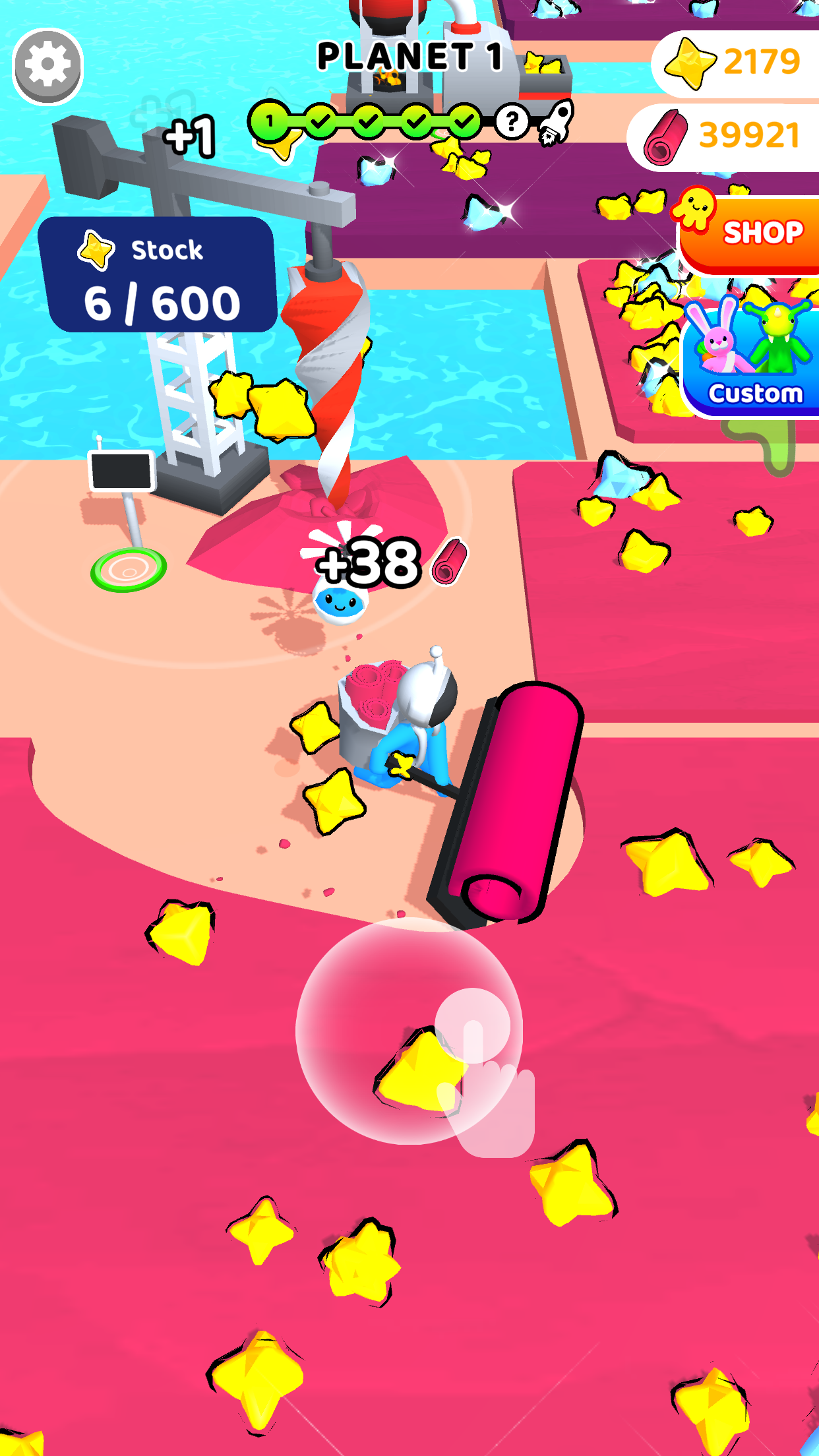 اسکرین شات 1 بازی Spiral Craft 3D