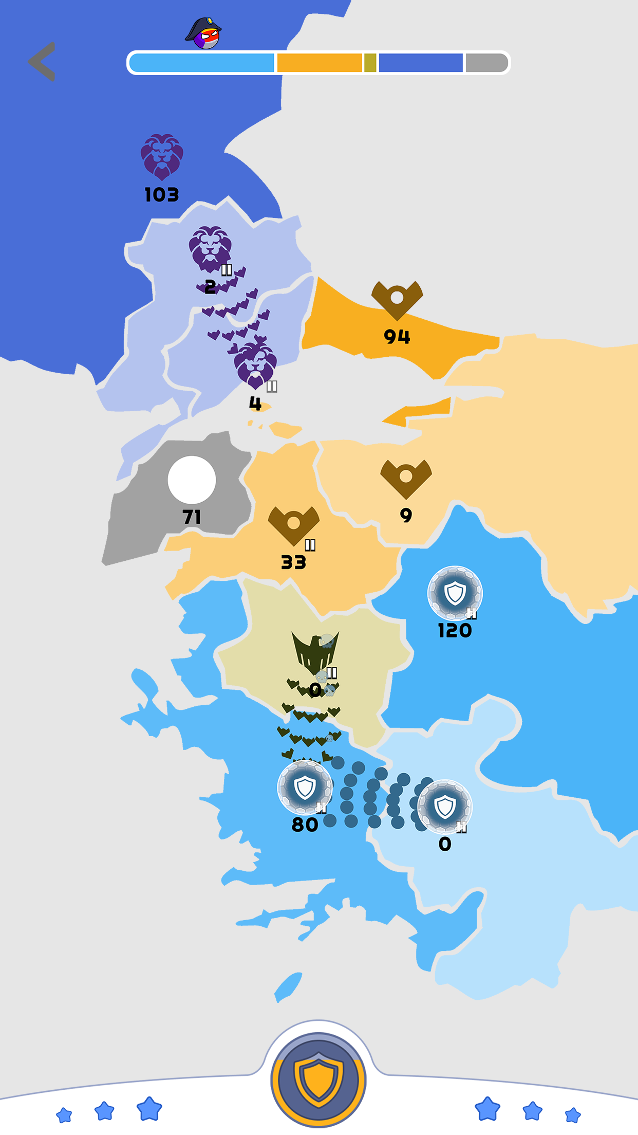 اسکرین شات 2 بازی State.io — Conquer the World