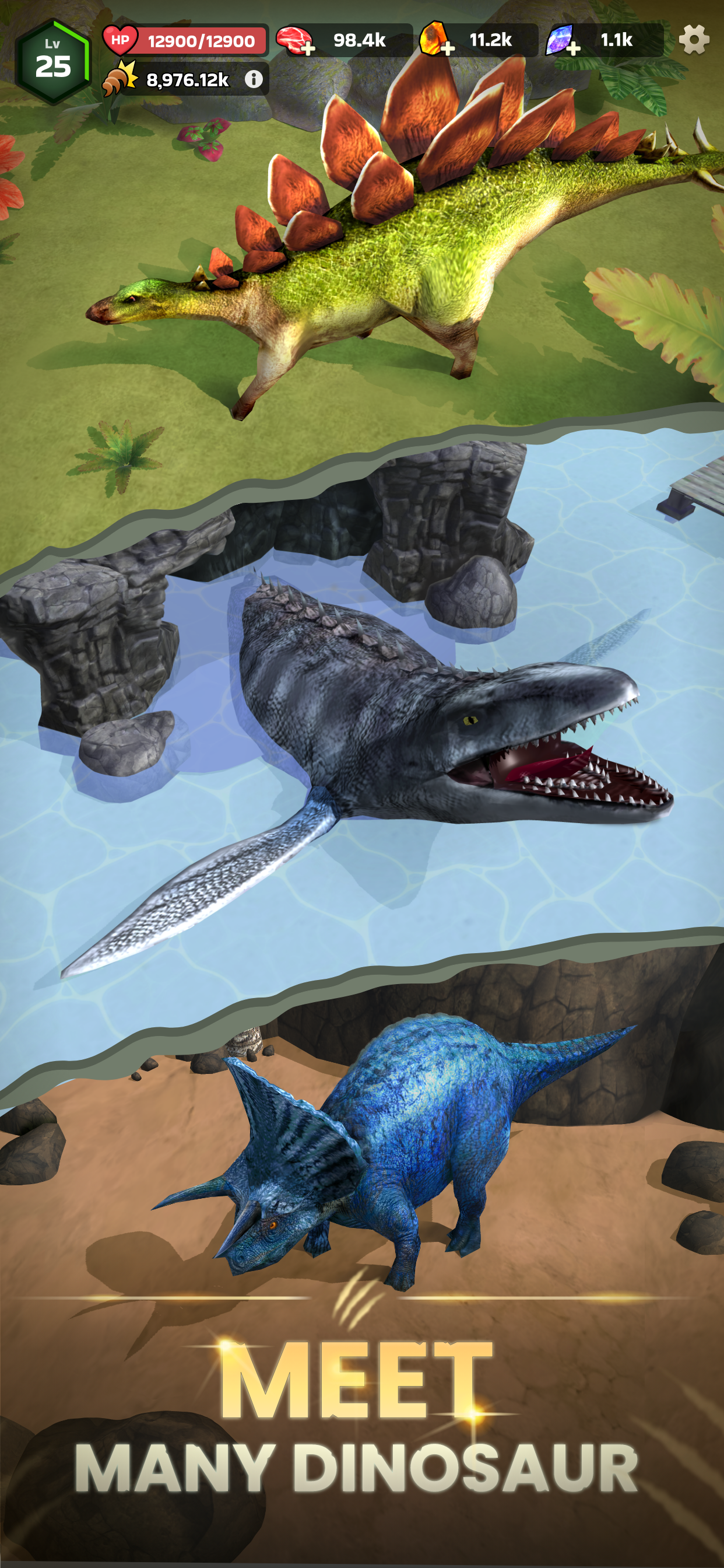 اسکرین شات 6 بازی Dinosaur Universe