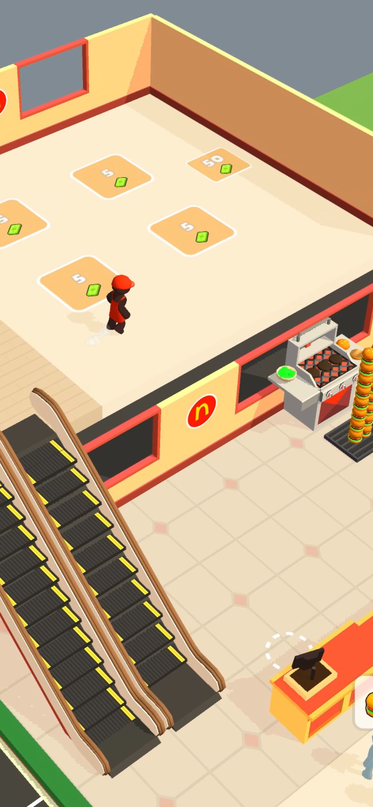 اسکرین شات 1 بازی Burger Please!