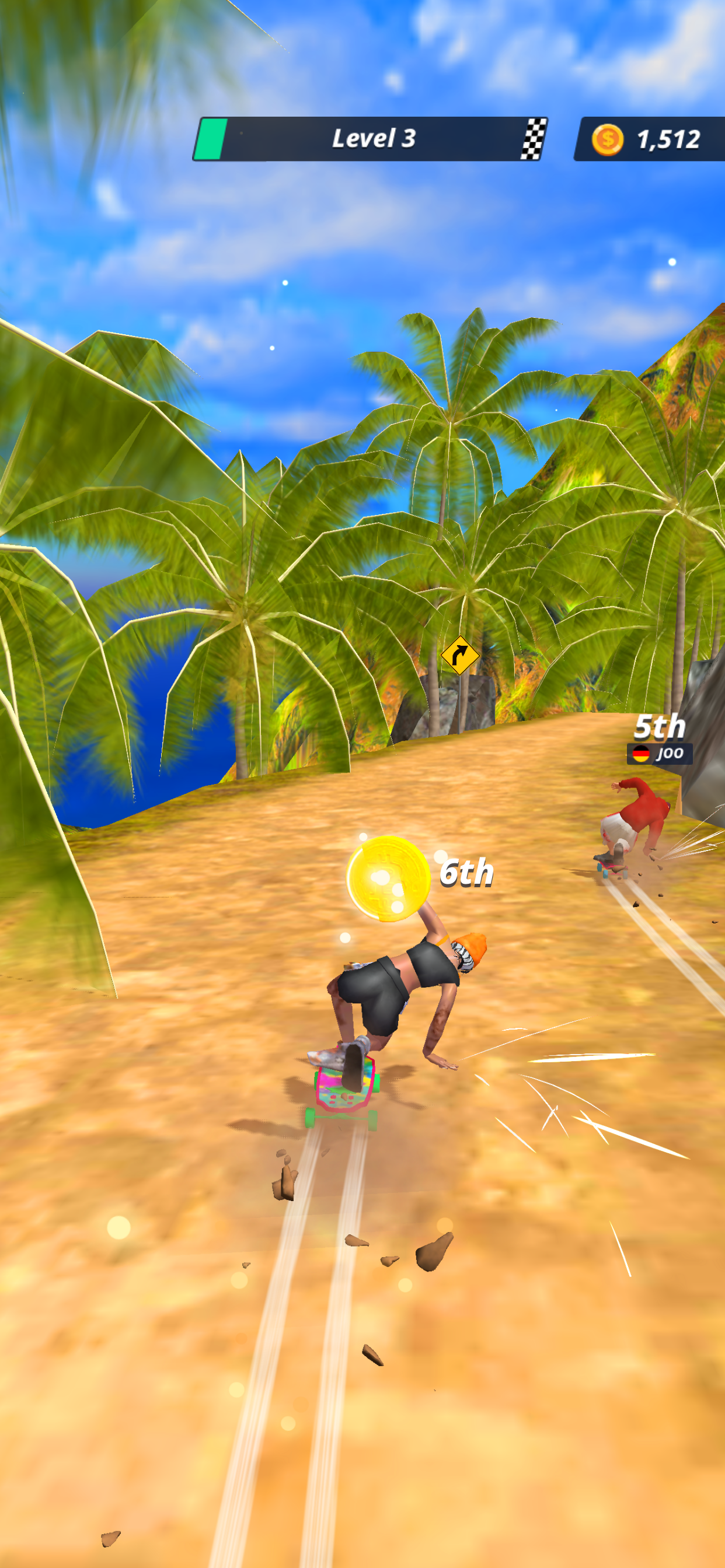 اسکرین شات 6 بازی Downhill Racer