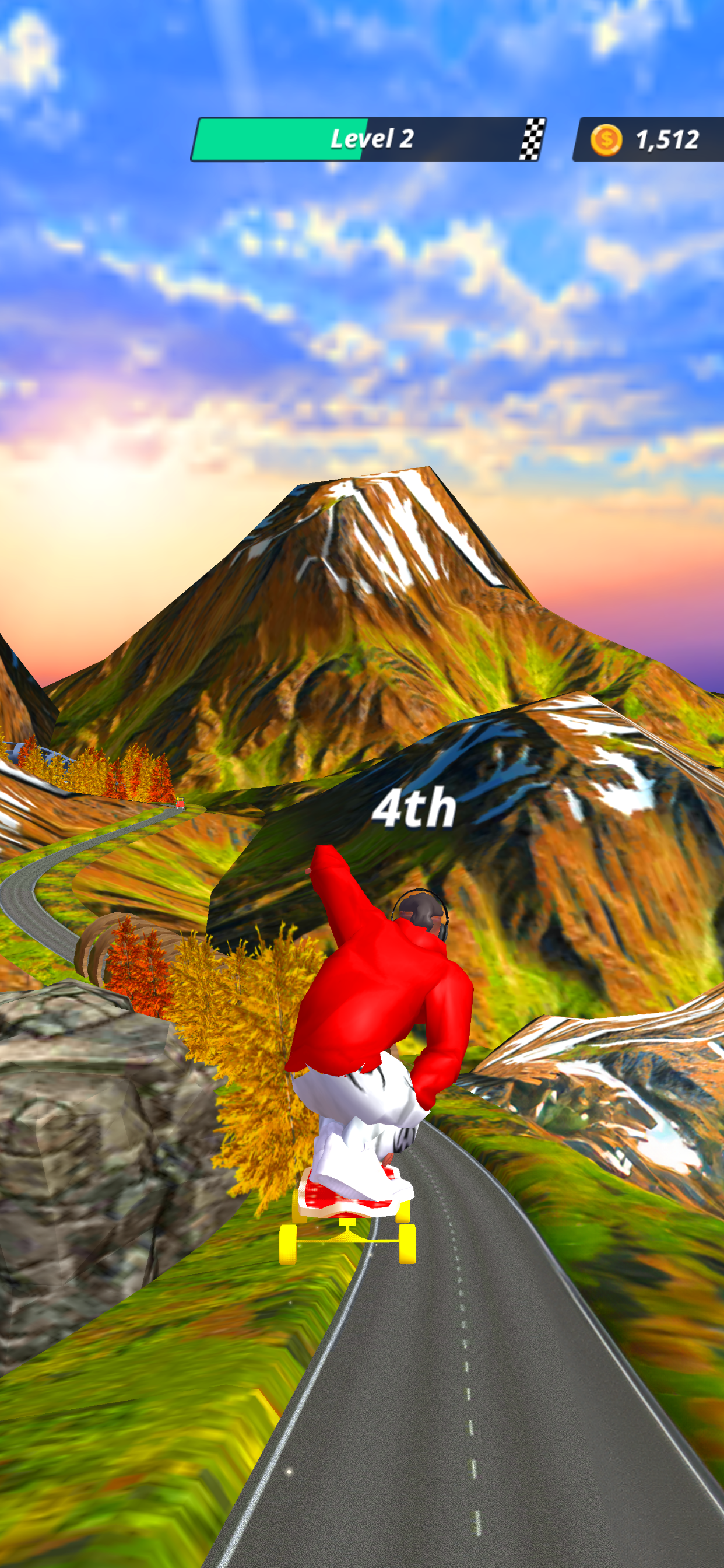 اسکرین شات 5 بازی Downhill Racer