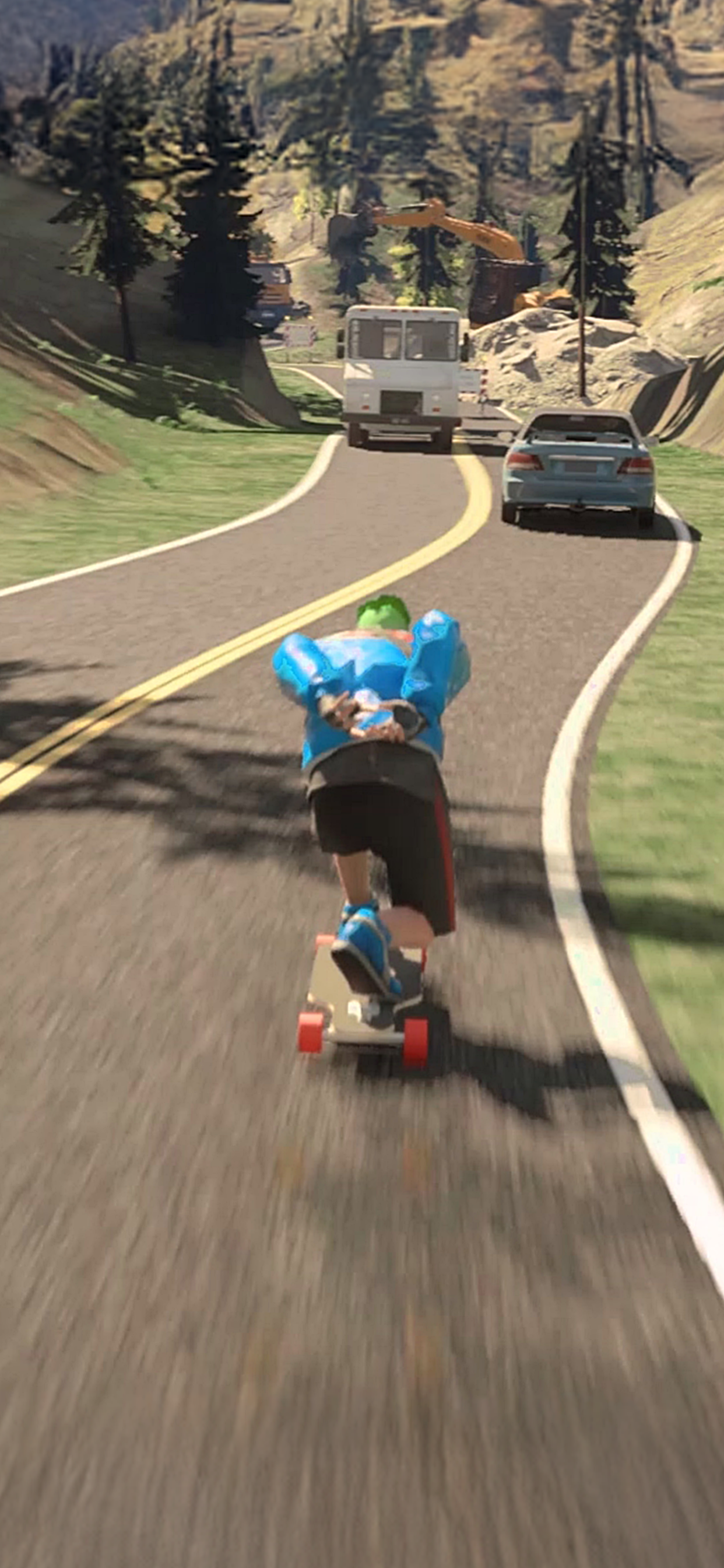 اسکرین شات 1 بازی Downhill Racer