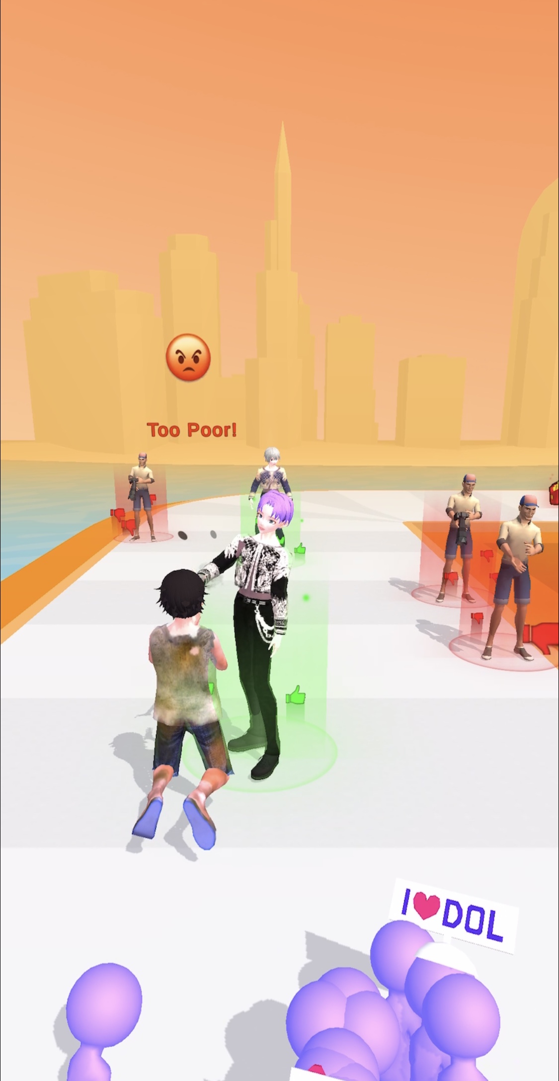 اسکرین شات 3 بازی K-pop Run