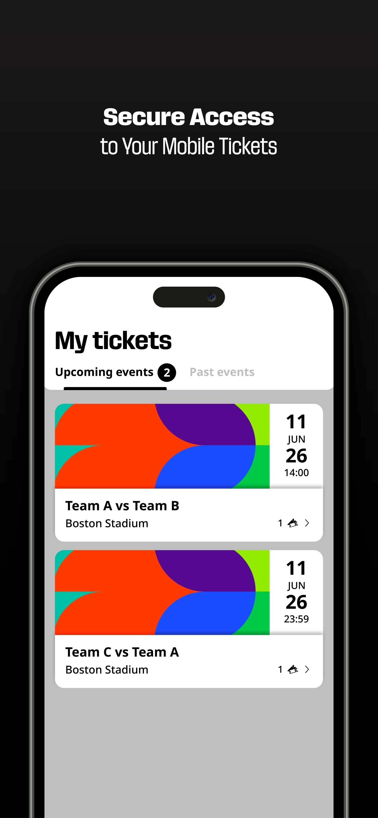 اسکرین شات 2 برنامه FWC2026 Mobile Tickets