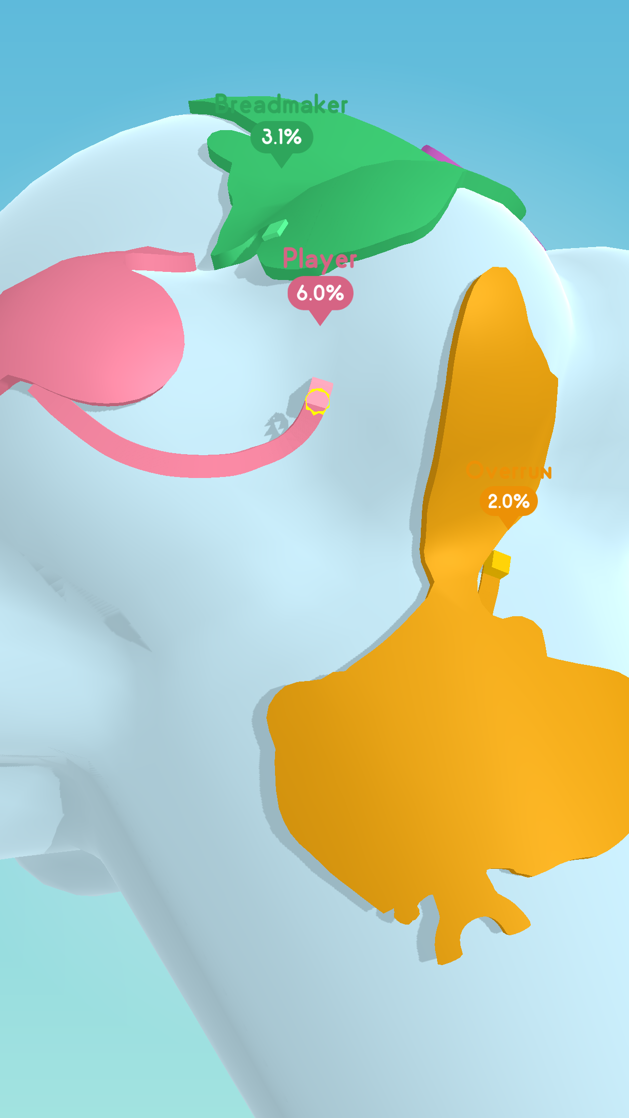 اسکرین شات 5 بازی Paper.io 3D