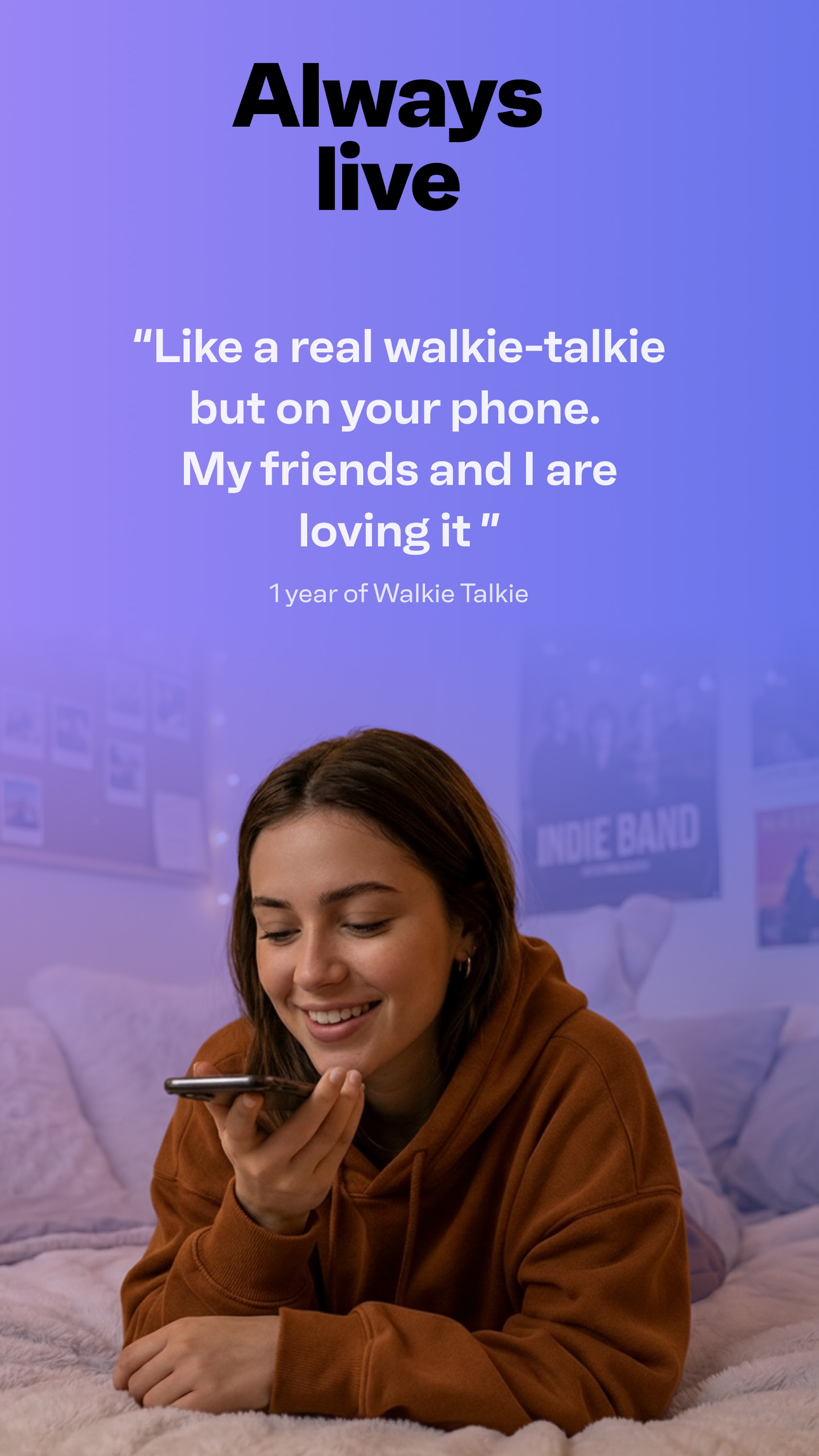 اسکرین شات 7 برنامه Walkie Talkie - All Talk App