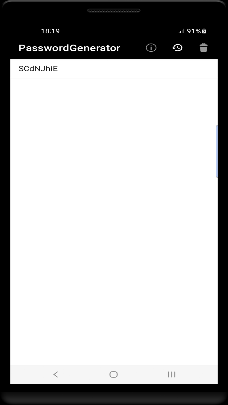 اسکرین شات 2 برنامه تولید کننده رمز عبور