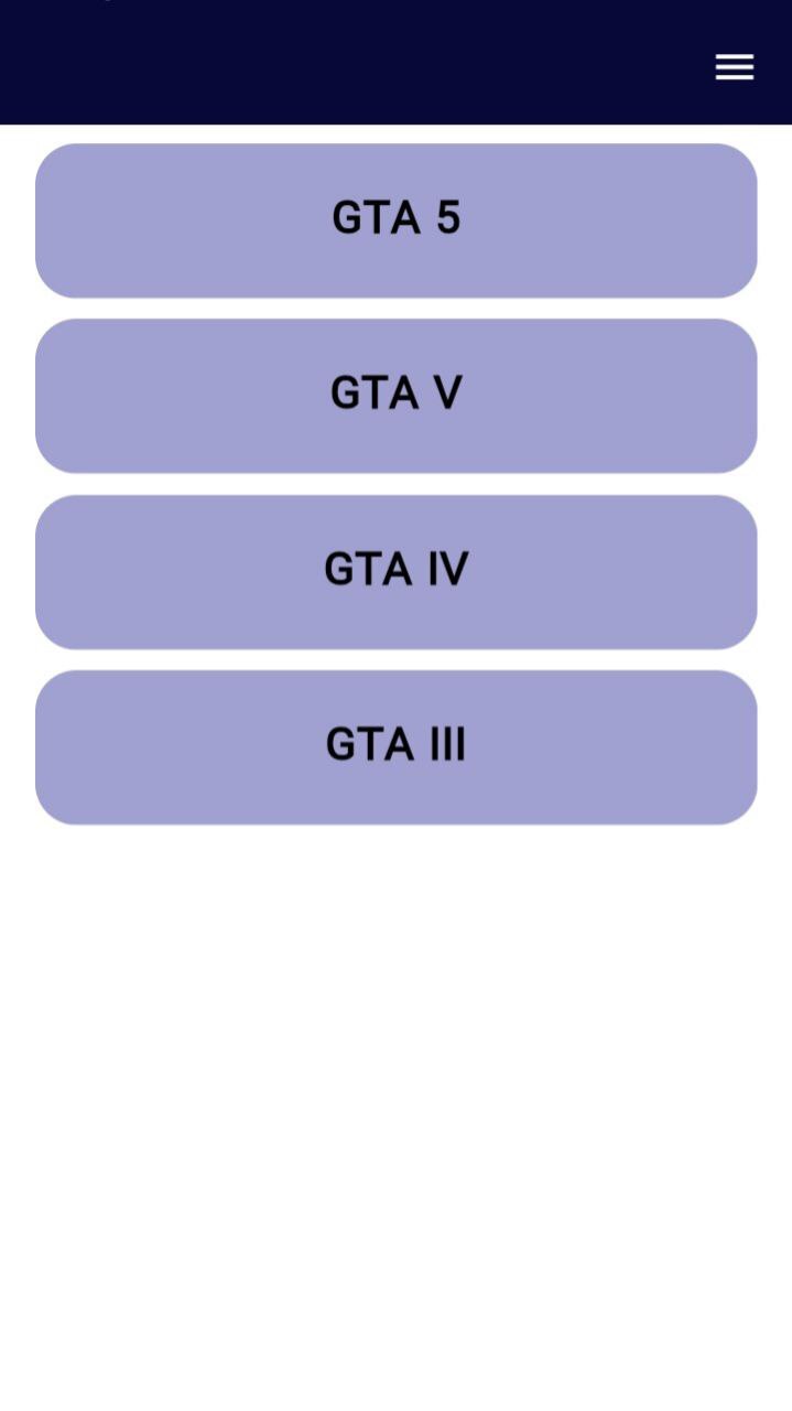 اسکرین شات 3 برنامه رمزهای کامل بازی gta 4
