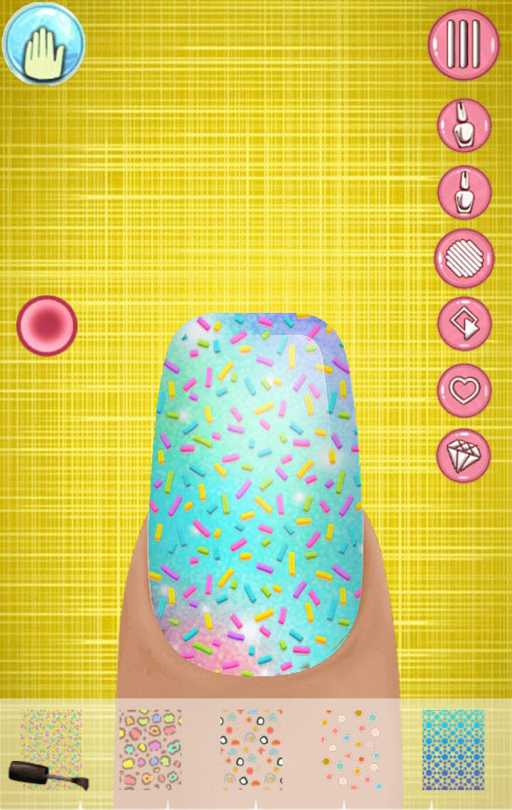 اسکرین شات 3 بازی ‏بازی دخترانه سالن زیبایی ناخن