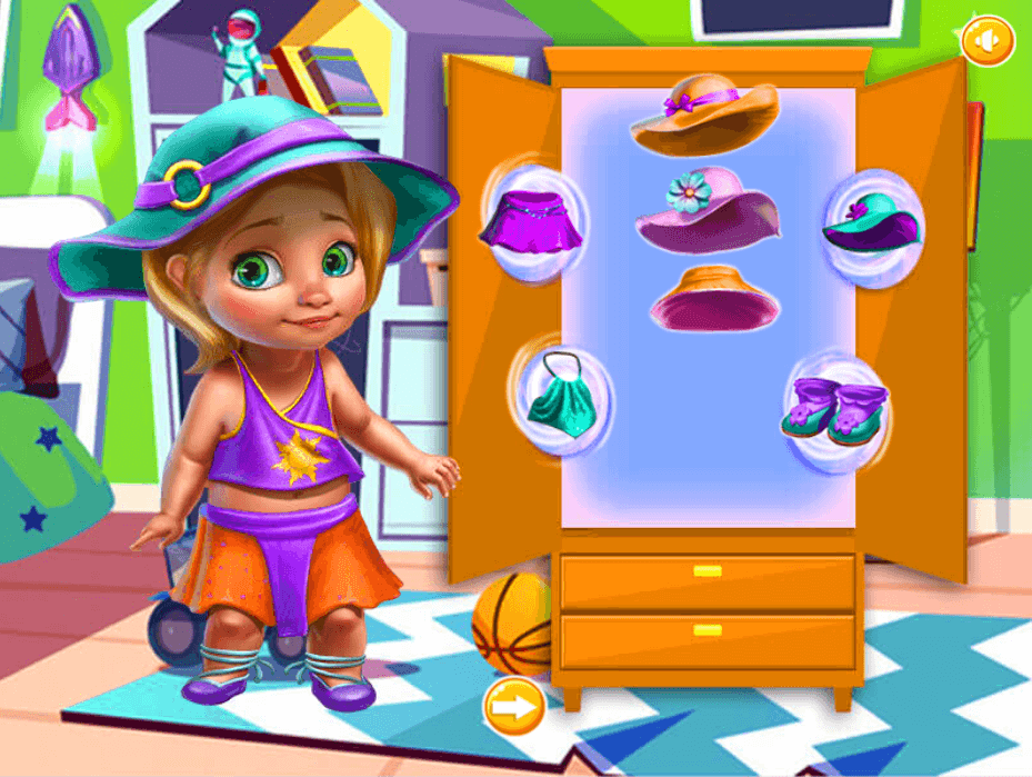 اسکرین شات 3 بازی بازی بچه داری بازی دخترانه