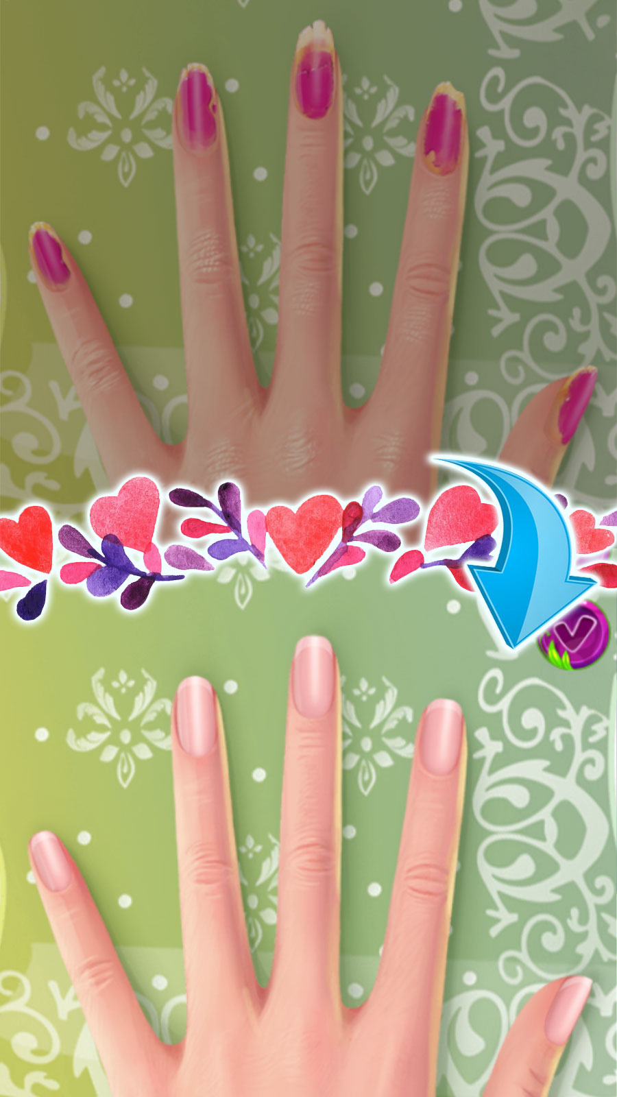 اسکرین شات 5 بازی بازی دخترانه سالن ناخن