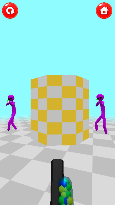 اسکرین شات 3 بازی تفنگ بازی پینت بال