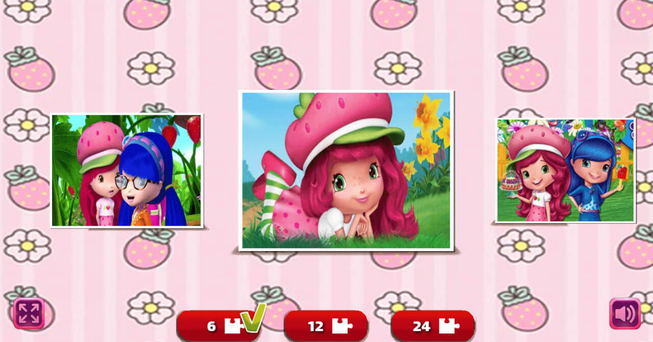 اسکرین شات 2 بازی بازی پازل دختر توت فرنگی