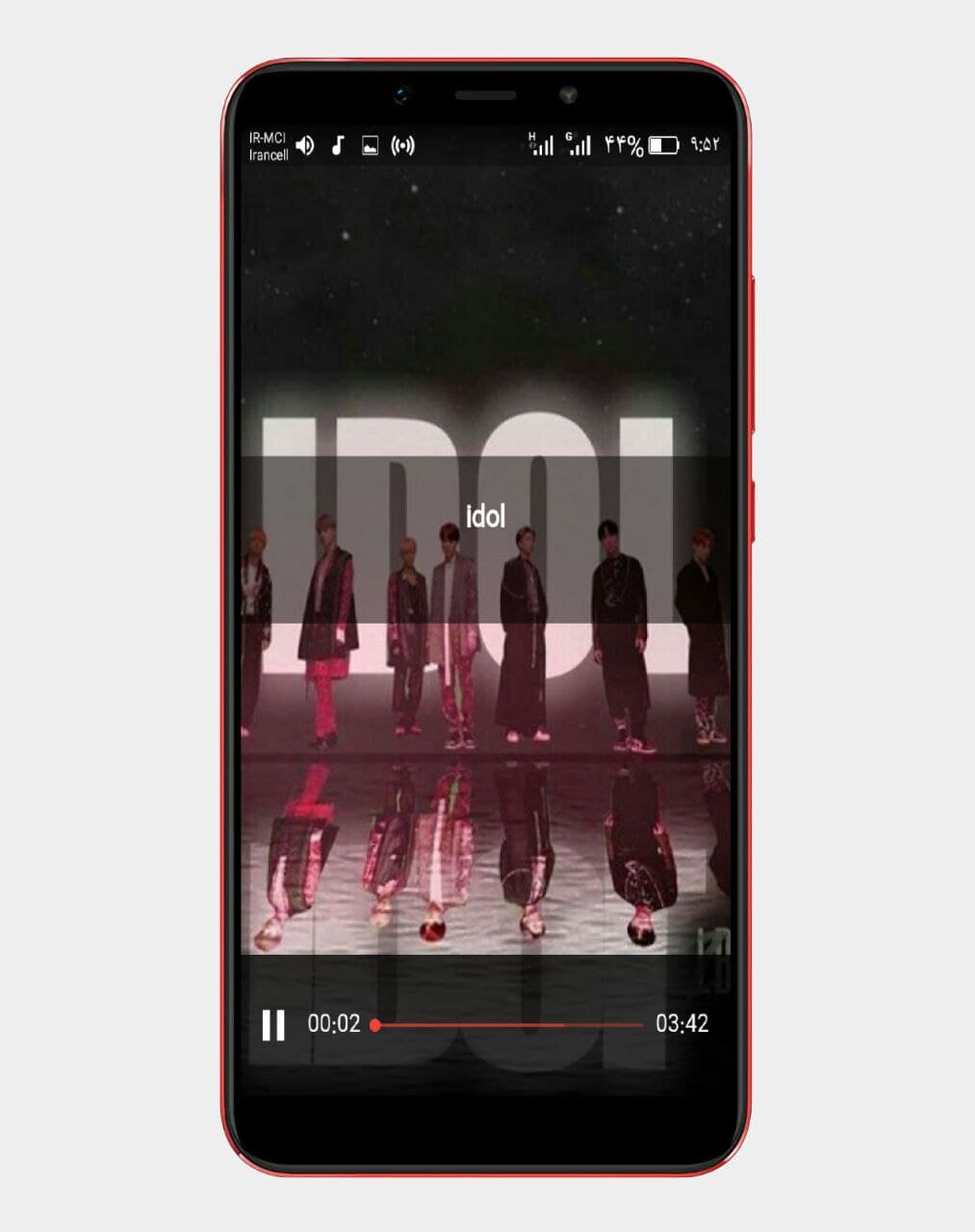 اسکرین شات 3 برنامه آهنگ های BTS (بی تی اس) |بدون اینترنت