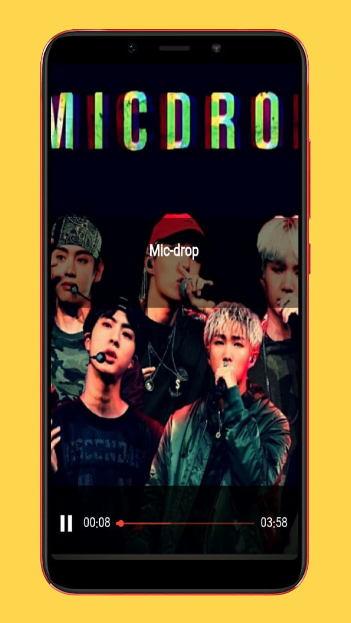 اسکرین شات 4 برنامه آهنگ های بی تی اس BTS