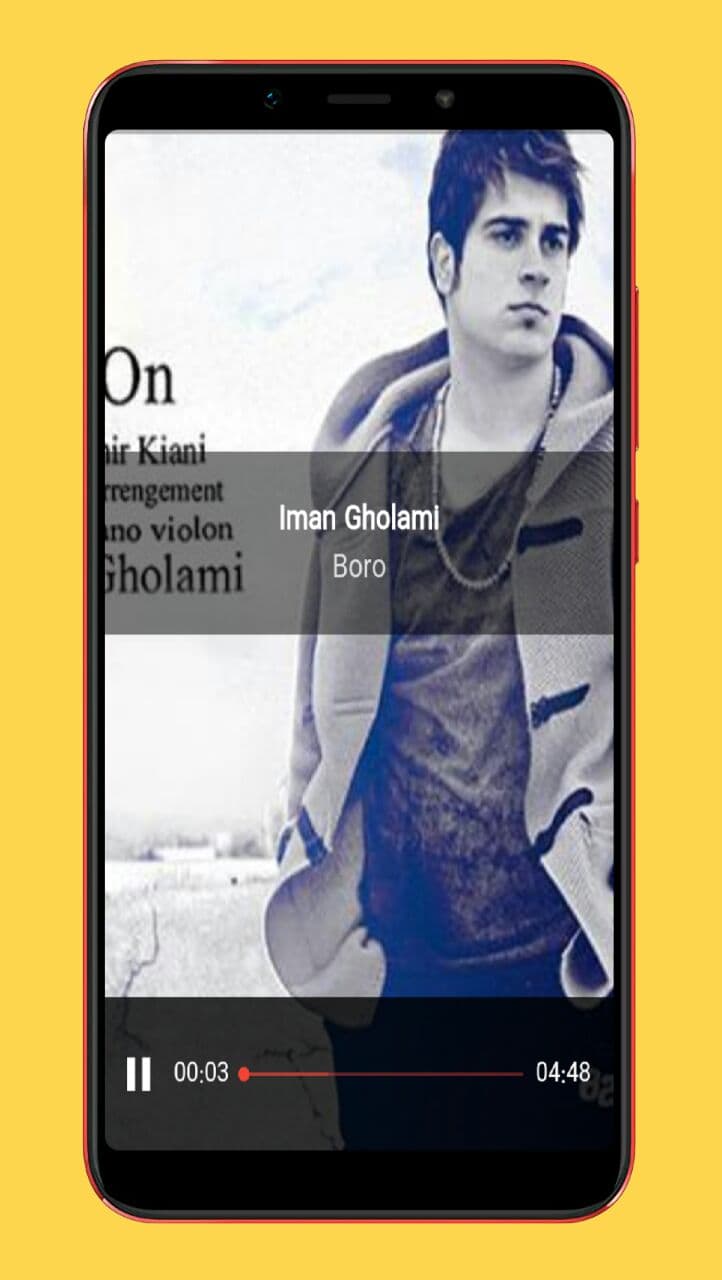 اسکرین شات 5 برنامه آهنگ های ایمان غلامی