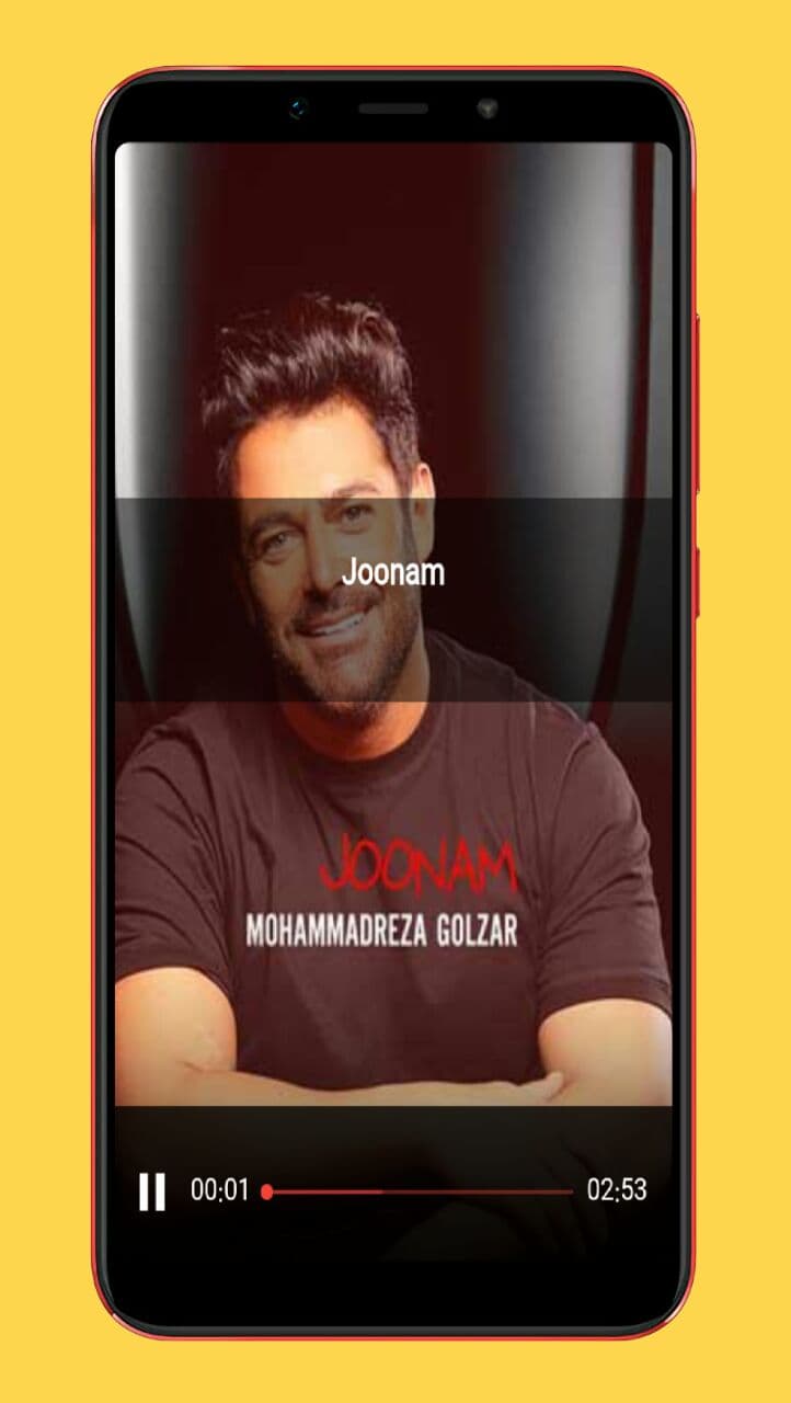 اسکرین شات 4 برنامه آهنگ های محمدرضا گلزار غیررسمی