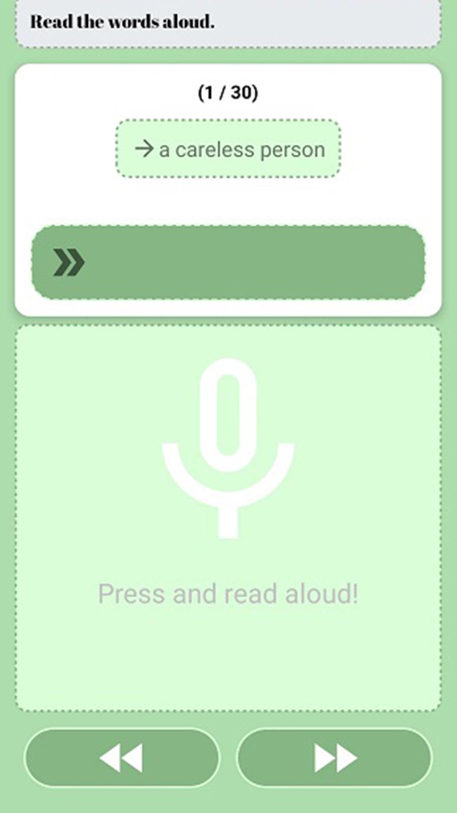 اسکرین شات 7 برنامه آموزش زبان انگلیسی پایه نهم