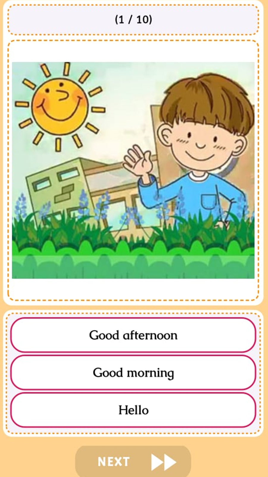 اسکرین شات 8 برنامه آموزش زبان انگلیسی پایه هفتم