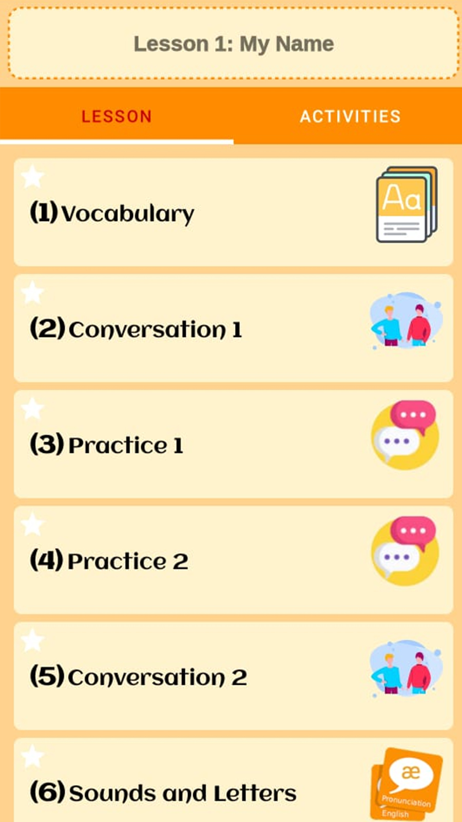 اسکرین شات 3 برنامه آموزش زبان انگلیسی پایه هفتم