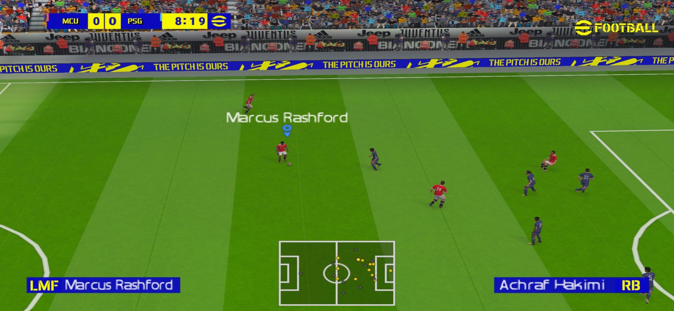 اسکرین شات 3 بازی ‏شبیه‌ساز eFootball PES 2022 فارسی