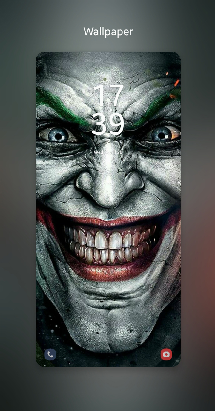 اسکرین شات 5 برنامه تصویر زمینه جوکر (پس زمینه جوکر)