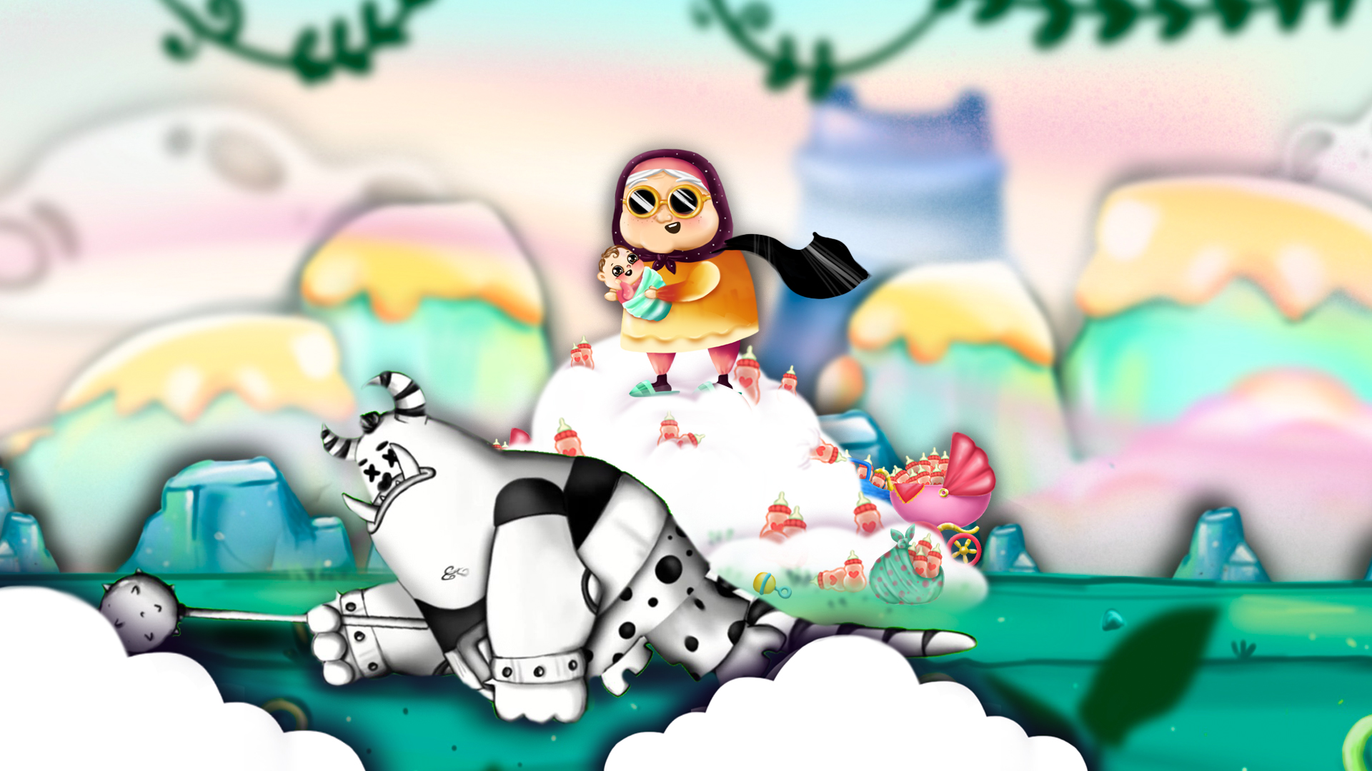 اسکرین شات 1 بازی قهرمان رویا