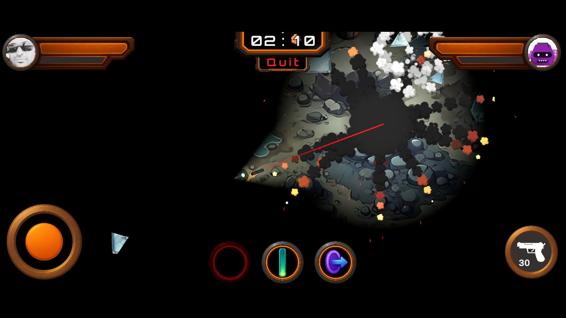 اسکرین شات 4 بازی ‏‏‏‏‏‏‏‏‏دارک شوتر: مبارزه آنلاین