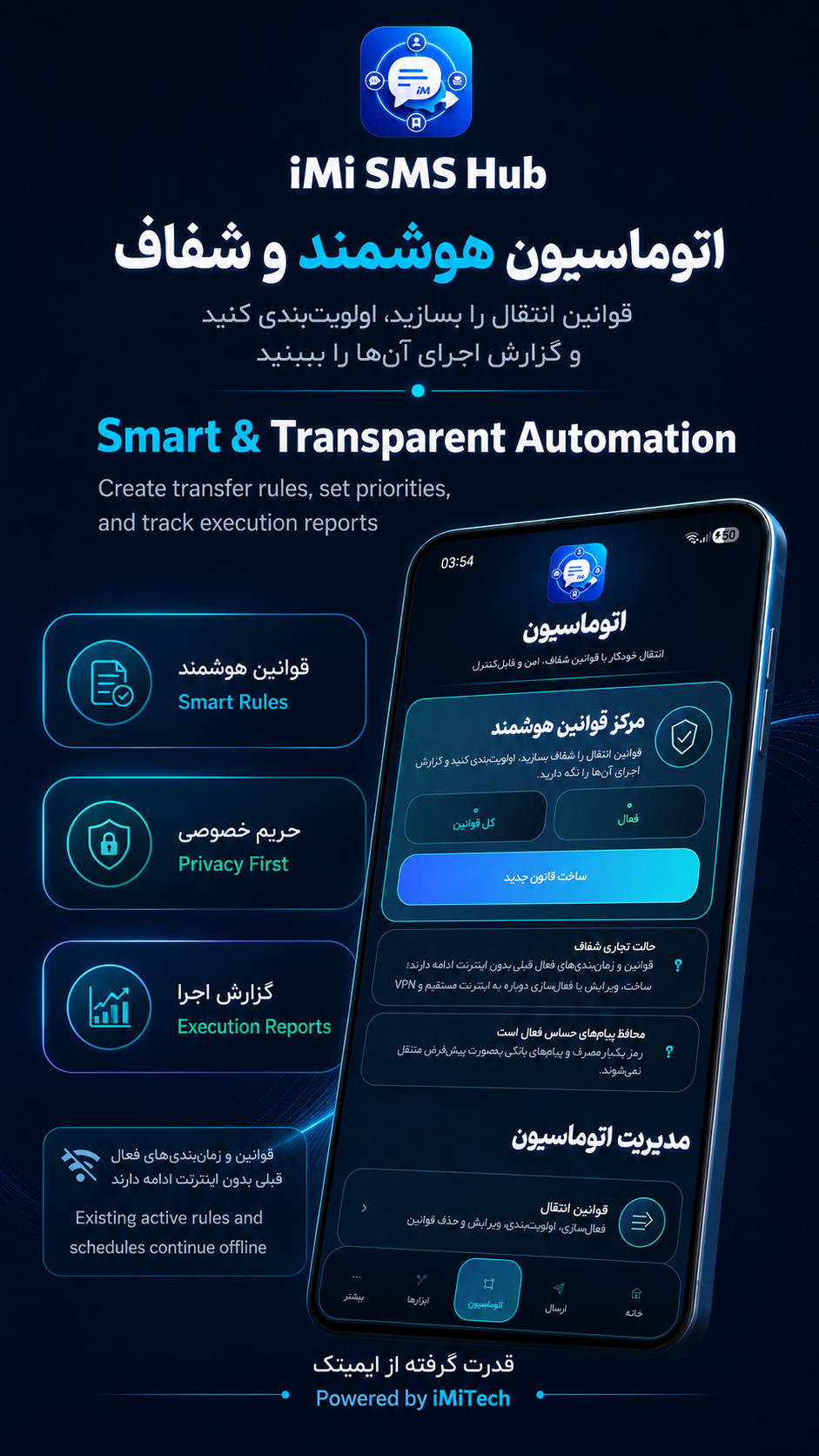 اسکرین شات 8 برنامه ‏مدیریت هوشمند پیامک