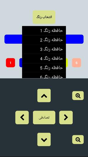 اسکرین شات 6 برنامه ‏تابلوی ریموت کنترلی چشم