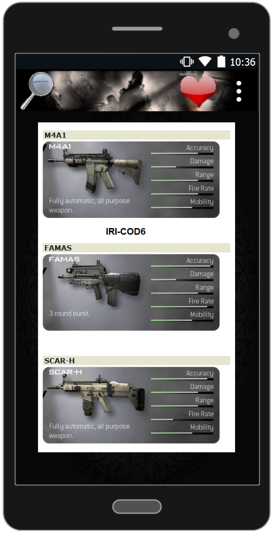 اسکرین شات 2 برنامه IRI-COD6