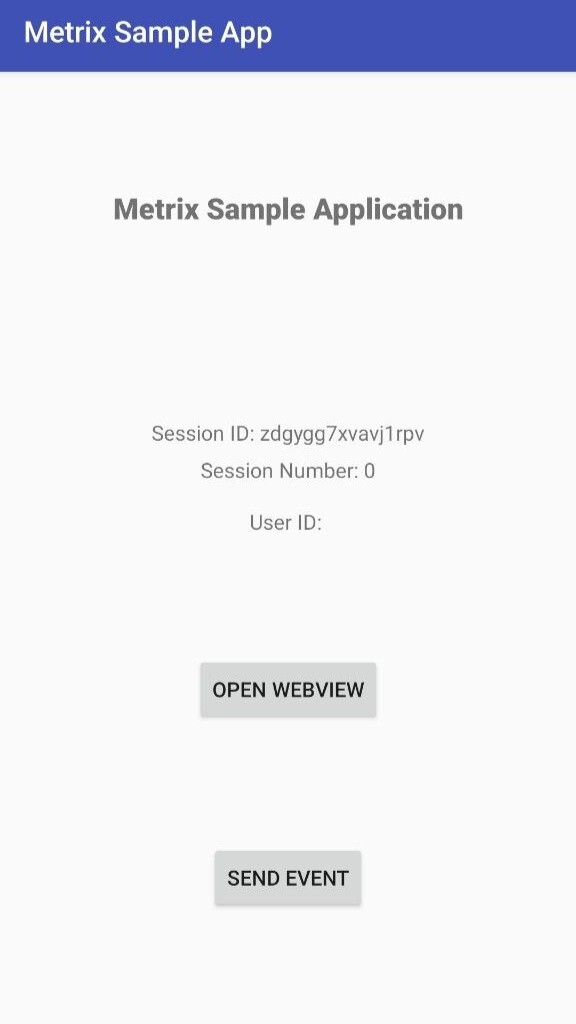 اسکرین شات 2 برنامه تست sdk متریکس