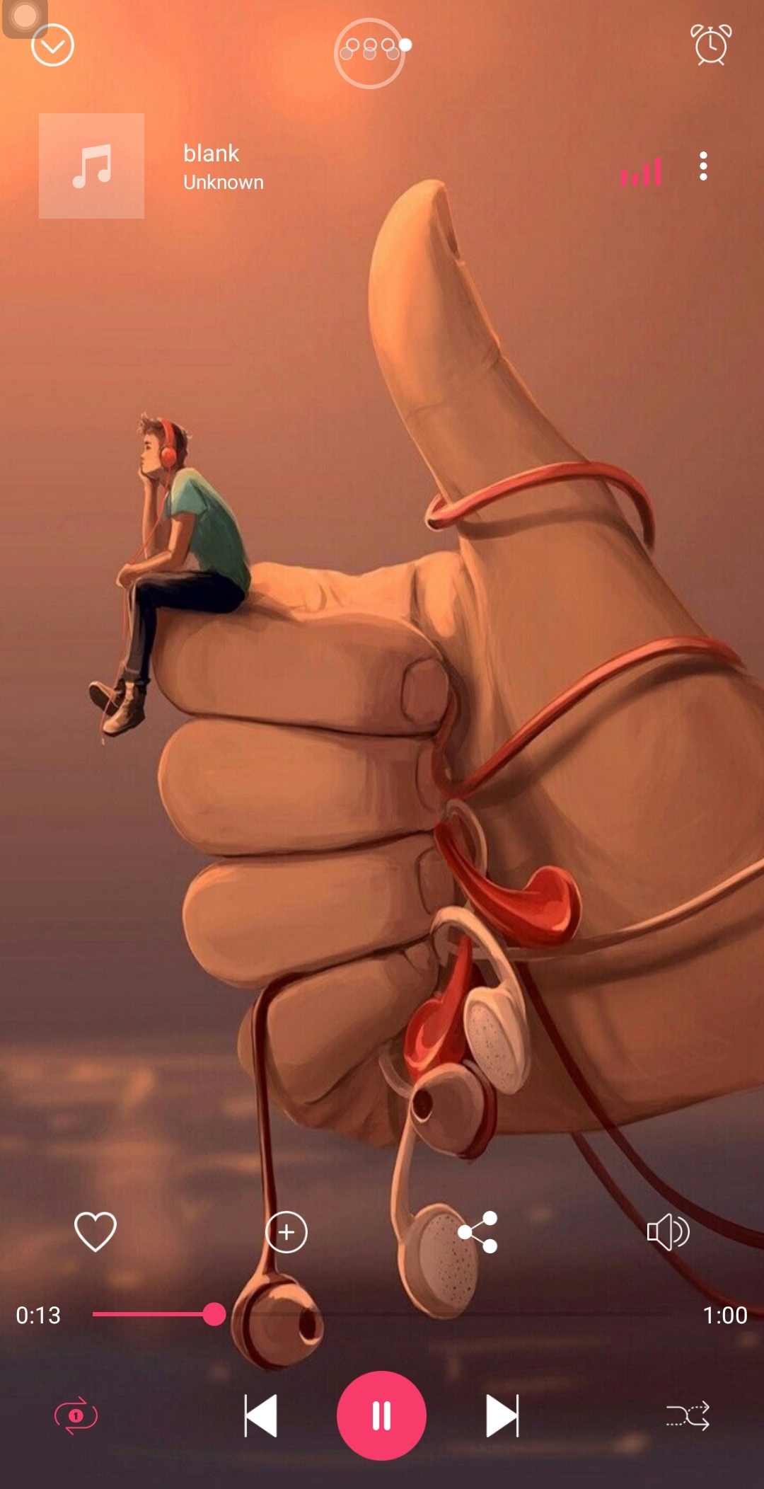 اسکرین شات 2 برنامه پخش موزیک ساده و جذاب