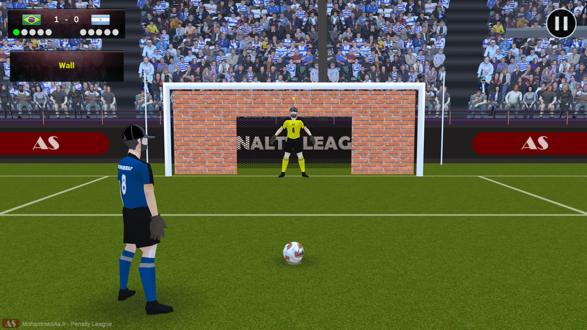 اسکرین شات 6 بازی ‏‏لیگ پنالتی - Penalty League