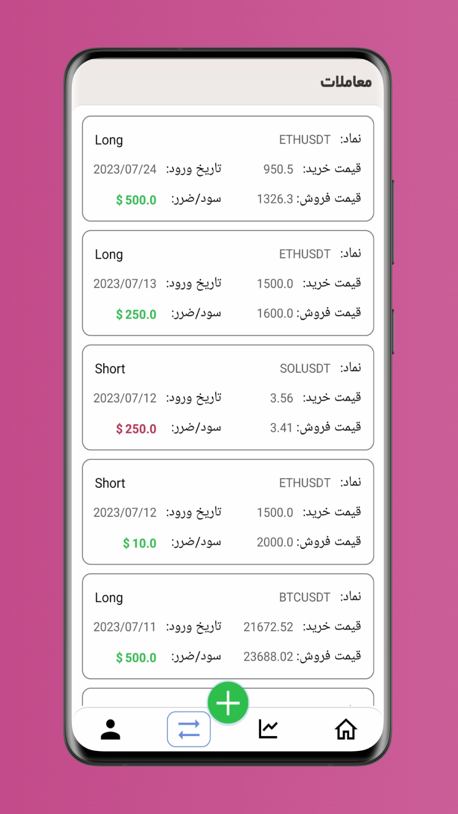 اسکرین شات 4 برنامه ژورنال ترید