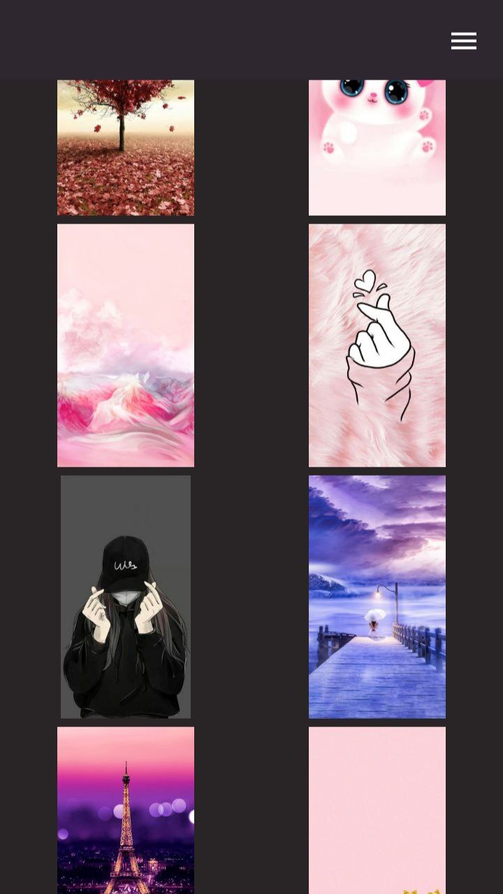 اسکرین شات 4 برنامه عکس پروفایل والپیپر دخترونه