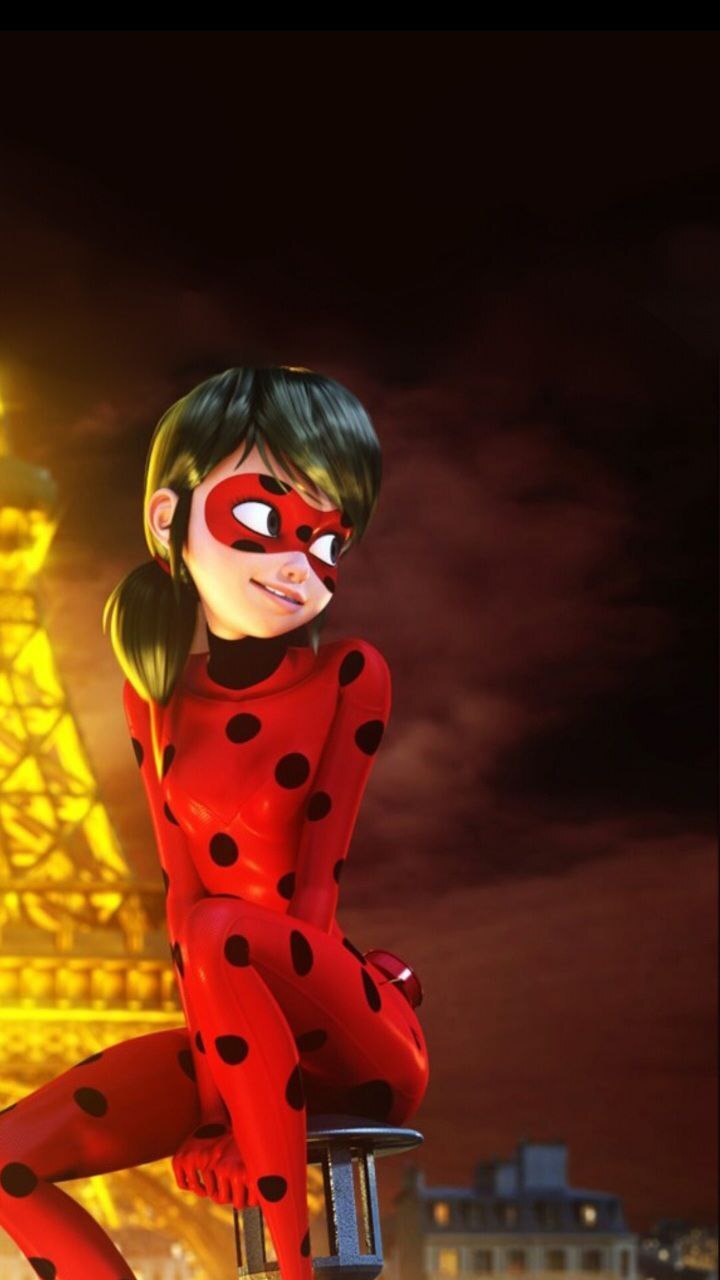 اسکرین شات 3 برنامه تصویر زمینه و پروفایل دختر کفشدوزکی (مرینت)